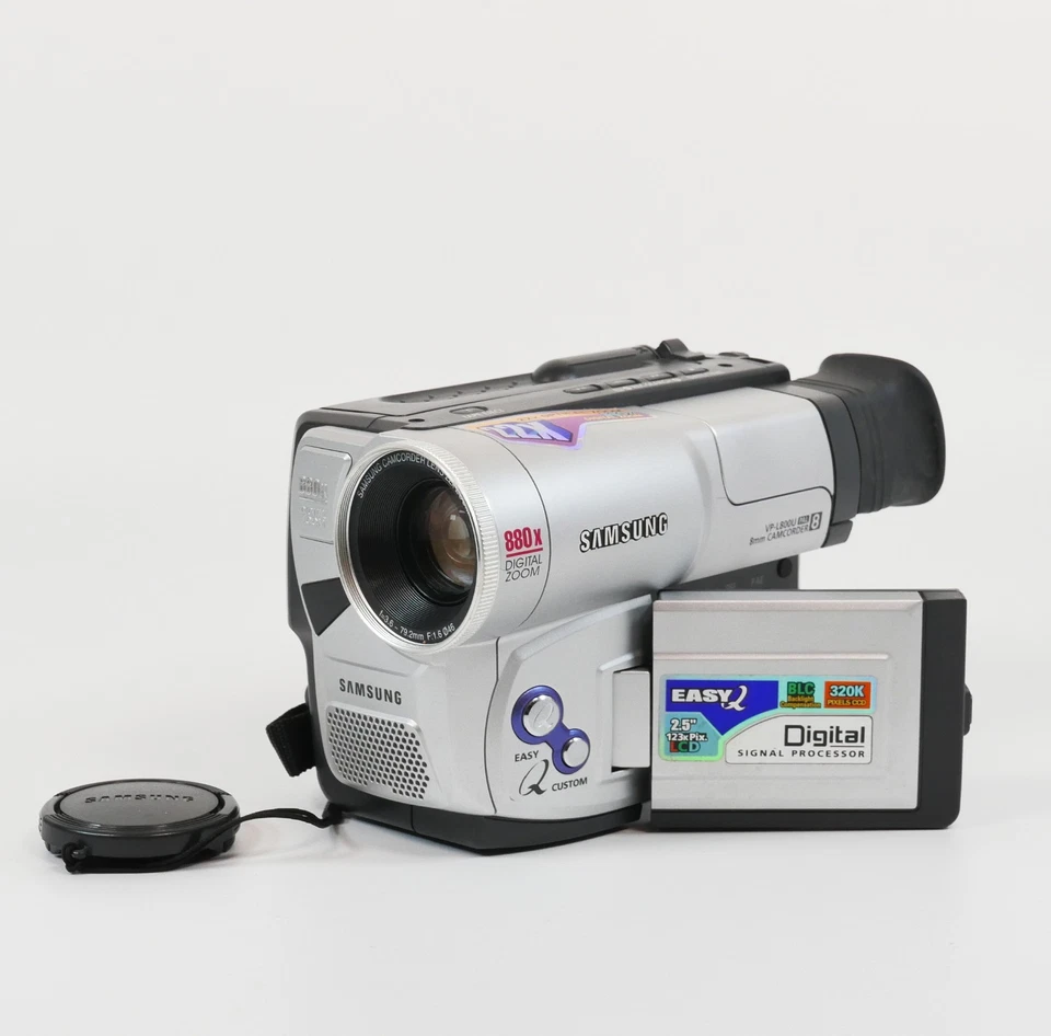 Samsung VP-L800U Hi8 8mm Handheld Cassette Camcorder Video Camera - near MINT! - Image 4 of 4