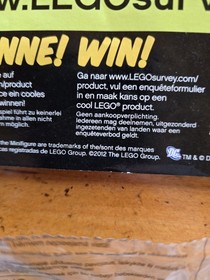 New w/o Box Vintage 2012 Lego Super Heros 6864 Batmobile Set &Instructions Book