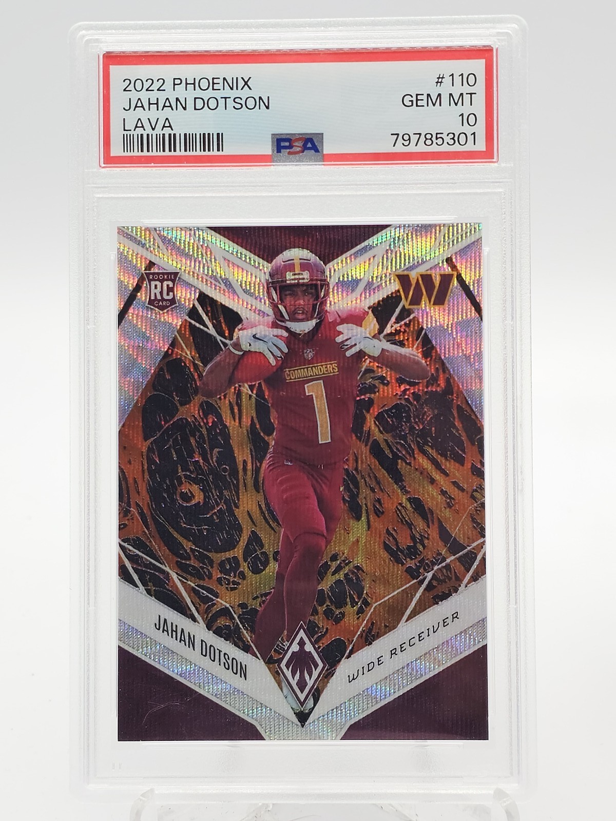 Jahan Dotson Panini Phoenix #110 Lava