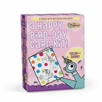 A Happy Bird-day Card Kit: Color-in..., Mo Willems Work