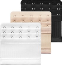 Women's Bra Extenders 5 Hooks,Bra Plus Size,5 Hook 3color