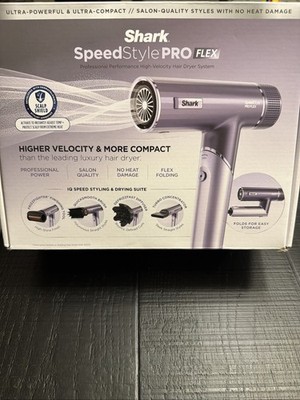 Shark Speed Style Pro Flex Professional Hair Dryer 1750W HD543PL SPEEDSTYLE NEW