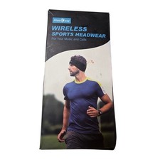 Musicozy Wireless Sports Headband Bluetooth 5.0 Headphones Black VG001 F3