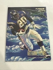 1995 Fleer #1 Pro-Visions Natrone Means San Diego Chargers