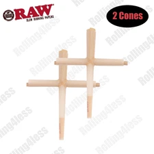 ❤️Raw Cross Cone ｜Pack of 2 Cones