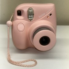 Fujifilm Instax Mini 7S Pink Instant Film Camera with Built-In Flash