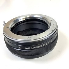 MINOLTA Macro Tube Adapter Ring for MC Camera Lens Genuine Vtg
