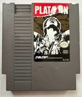 Platoon NES Game Tested Loose Clean Label