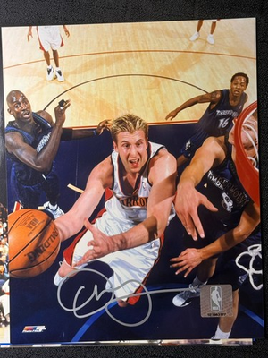 #ad #ad Troy Murphy Autographed Golden State Warriors NBA 8x10 Photo Notre Dame My COA $5.99
