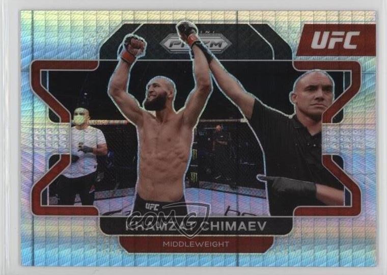 2022 Panini Prizm UFC Hyper Prizm Khamzat Chimaev #94 1wv