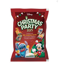 Morrisons Christmas Party 2025 Disney Trading Cards FREE SHIPPING!