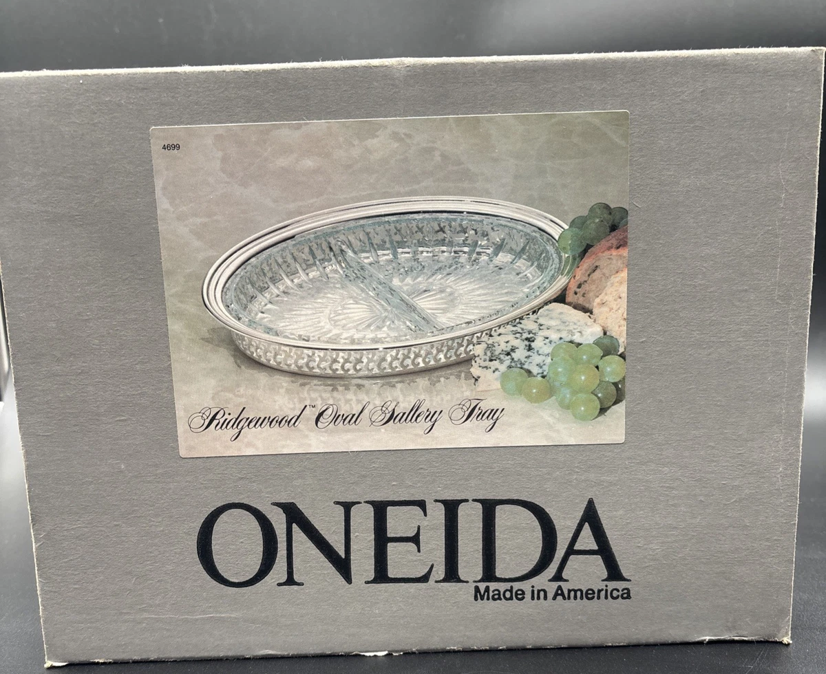 ONEIDA Antique US Silver-Plated Platters & Trays for sale | eBay