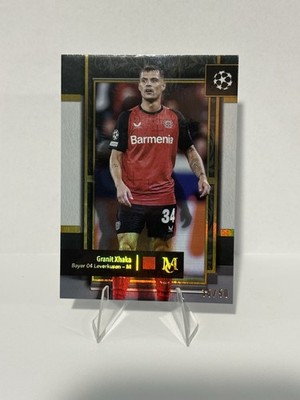 2024-25 Topps Museum Collection Granit Xhaka Gold /50