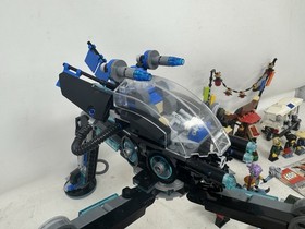 Lego Ninjago Sets 70611 & 70607 Minifigs & Manuals Near Complete Water Strider