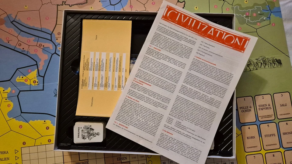 Civilization - Schreibe die Geschichte der Menschheit neu - Brettspiel -sehr gut - Bild 4 von 4