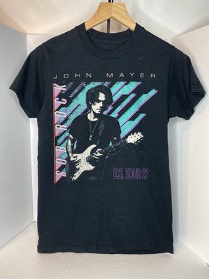 John Mayer Sob Rock Size Small  T Shirt US Tour 2022 Concert Tour Black - No tag