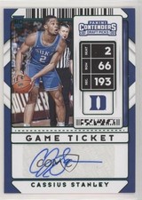 Game Ticket Cassius Stanley
