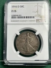 1916-D 50C Walking Liberty Half Dollar  Key Date Free Shipping