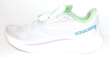 Saucony Women's Ride 18 Sneakers, White/Verbana, 7.5 US, - USED