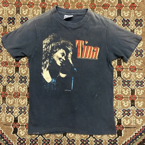 Tina Turner Private Dancer Concert Tour Tshirt 1980s vintage concert t-shirt, vintage, single stitch, B+ condition