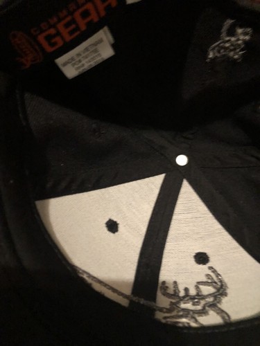 New Buck Commander Hat Deer Hunting Black Night Game Adjustable Cap CHILD YOUTH - Picture 3 of 4