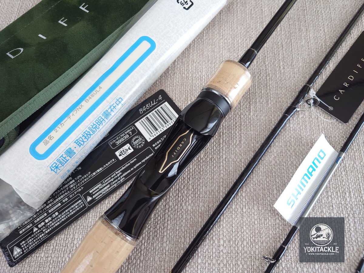 SHIMANO トラウト 21カーディフNX B48UL-4 保証書あり
