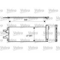 Valeo Kondensator Klimaanlage FüR Fiat Ducato Pritsche/Fahrgestell 250