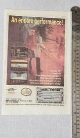 The Mafat Conspiracy Nintendo NES Rare Print Ad
