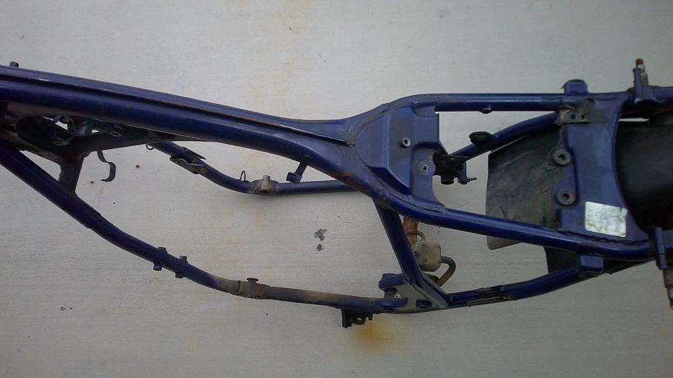 Honda Nighthawk 650 CB650 SC 1982 cuadro chasis Foto 3 de 4