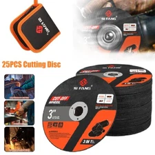 25PCS Resin Metal Cutting Discs 75mm 3" Cut Off Wheel  For Angle Grinder Disc