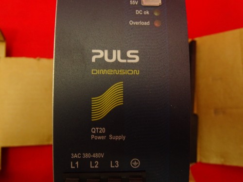 Puls - Power Supply QT20.481 380-480V/AC Prim. 48-55V/10A Dc Sec. " New " " - Picture 3 of 6
