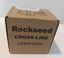 Rockseed 50ft Cross Line Red Laser Level LV1  Brand New