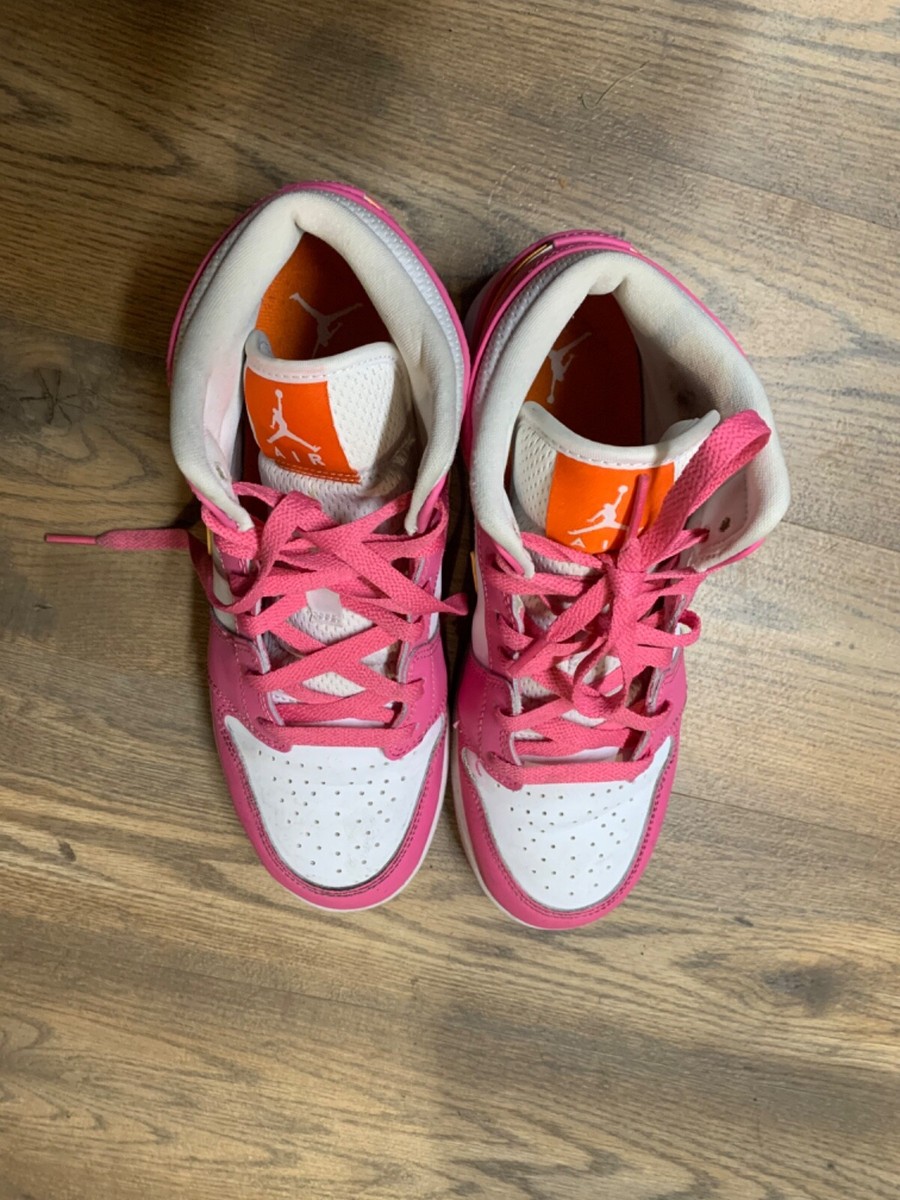 Nike Air Jordan 1 Mid Pinksicle ナイキ エアジョーダン1 ナイキ GS エア ジョーダン 1 ミッド “ブラック/ピンクシクル