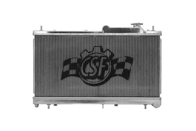 CSF Racing Poliertes Aluminium 2 Reihe Radiator Set Für 09-13 Subaru Forester