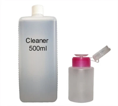 500ml Cleaner Entfetter + Dispenser 150ml Isopropanol Nagelcleaner Reiniger