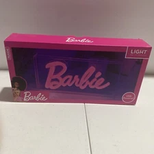 Barbie Logo Neon Lampada Desktop Light Lamp PALADONE PRODUCTS
