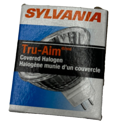 SYLVANIA 50MR16/FL35/EXN/C TRU-AIM COVERED LIGHT BULB LAMP 58327 12V 50W