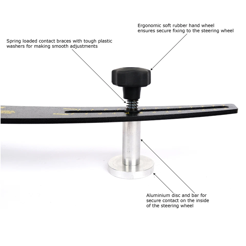 SharkEye Steering Wheel Leveling Tool for Wheel Alignment gauges. Made in UK. - Image 3 of 4