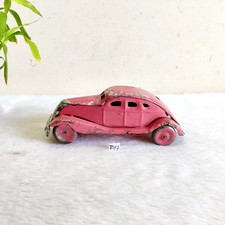1950s Vintage Sedan Car Litho Friction Tin Toy Old Decorative Collectible Toy7