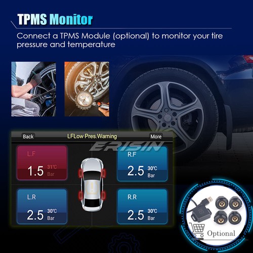 8" DAB+ Android 13 Car Stereo Sat Nav for VW Passat Golf 5/6 Polo T5 Tiguan SEAT - Picture 16 of 21
