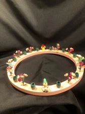 Vintage Holiday Celebration~ Wooden Cake Ring~ Birthday Cake Ring~ Japan