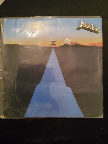 Judas Priest point of entry lp Vinyl columbia - Foto 2 di 2
