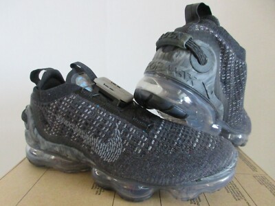 MENS NIKE AIR VAPORMAX 2020 FLYKNIT BLACK-DARK GREY-BLACK SZ 7.5