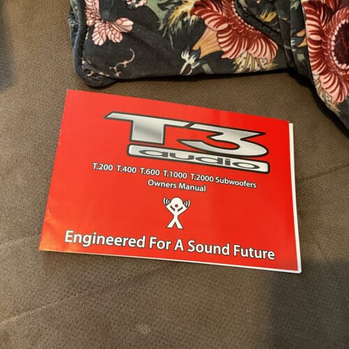 T3 Audio T.200 Series 12’’ SUBWOOFER 400W BASS SPEAKER NEW - Picture 5 of 6