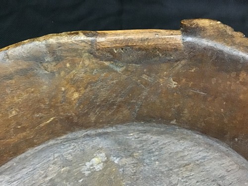 Antique 19th Century Dough Trench Bread Bowl 18" Wood Primitive Rustic Style - 第 10/10 張圖片