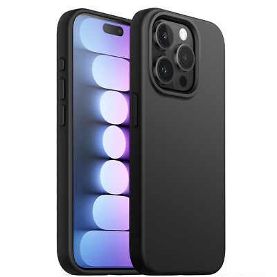 JETech Silicone Case for iPhone 15 Pro 6.1-Inch, Full-Body Protective Case