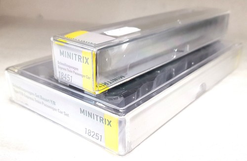 Minitrix, 3tlg. Konvolut 18251+18451, 3tlg. Set Schnellzugwagen der CD,N,NEU&OVP - Bild 5 von 5