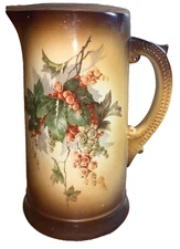 Antique 1907 Homer Laughlin Art China Specialties Currant DUTCH JUG