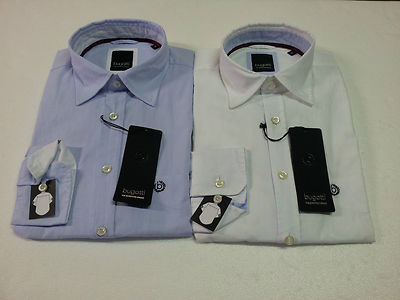 Camisa Bugatti Para Hombre - Manga Corta, Ajuste Cómodo, Calidad Premium