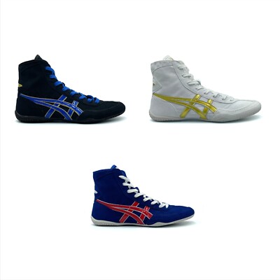 Asics Wrestling Shoes EX-EO Boxing MMA Combat Sports Shoes